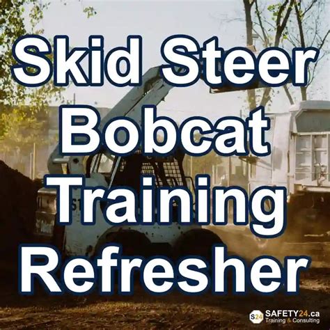 bobcat skid steer video|bobcat skid steer training video.